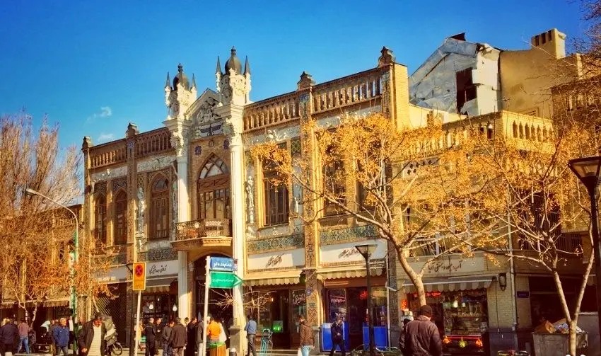 تصویر؛ تهرانِ دهه ۲۰ در یک قاب؛ خیابان ناصر خسرو 