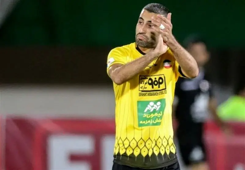 کاوه رضایی بهترین بازیکن در بازی آهال مقابل سپاهان