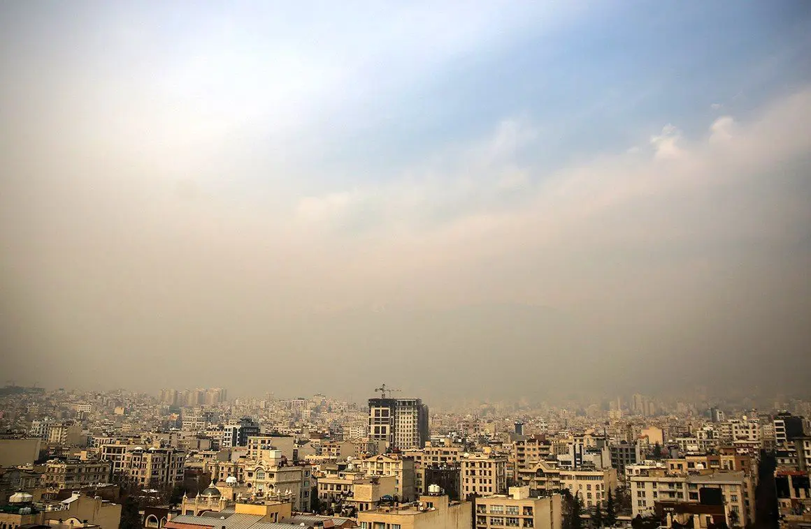 شاخص آلودگی هوای تهران؛ یکشنبه ۱۵ تیرماه
