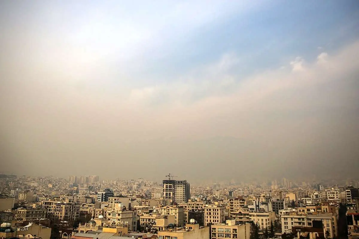 شاخص آلودگی هوای تهران؛ یکشنبه ۱۵ تیرماه