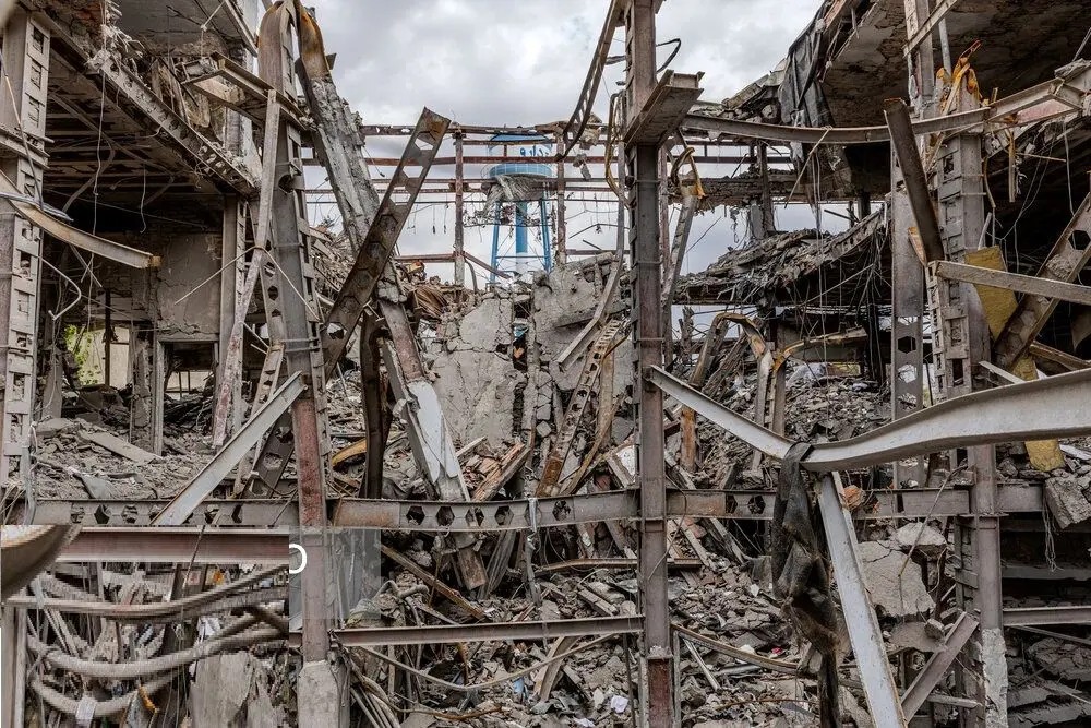 تصاویر؛ توفیق دارو در سکوتِ ویرانی