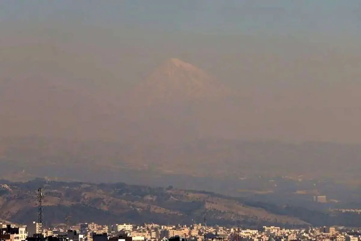 تصاویری از  آلودگی هوای تبریز