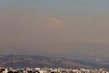 تصاویری از  آلودگی هوای تبریز