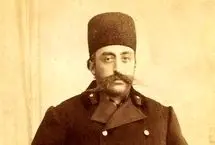 ژست صمیمی و جالب «مظفرالدین شاه و برادرش کامران میرزا نایب‌السلطنه» 