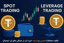  تفاوت معاملات اهرمی و اسپات تتر | کدام روش سودآورتر و ایمن‌تر است؟
