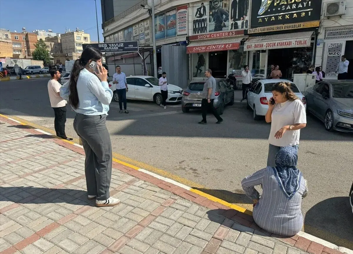 لحظه وقوع زلزله در شانلی‌اورفا
