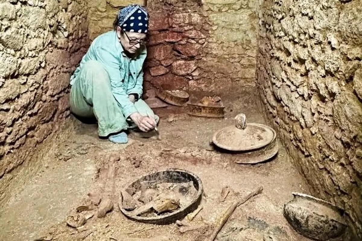 کشف مقبره ۱۶۰۰ساله پادشاه مایایی