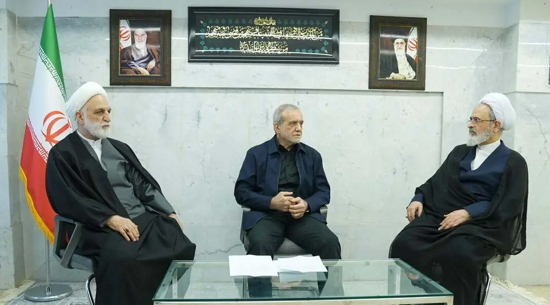عکس؛ جلسه شورای موقت رهبری
