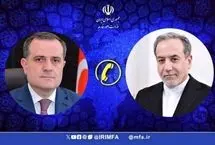 گفتگوی تلفنی عراقچی با وزیر امور خارجه جمهوری آذربایجان