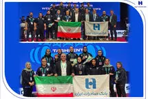 قدرت‌نمایی آینده‌سازان وزنه‌برداری با همراهی بانک صادرات ایران/ کسب ۵۶ مدال خوش‌رنگ آسیایی در رقابت‌های نوجوانان و جوانان تاشکند/ نائب‌قهرمانی دختران ایران برای اولین‌بار در آوردگاه بین‌المللی
