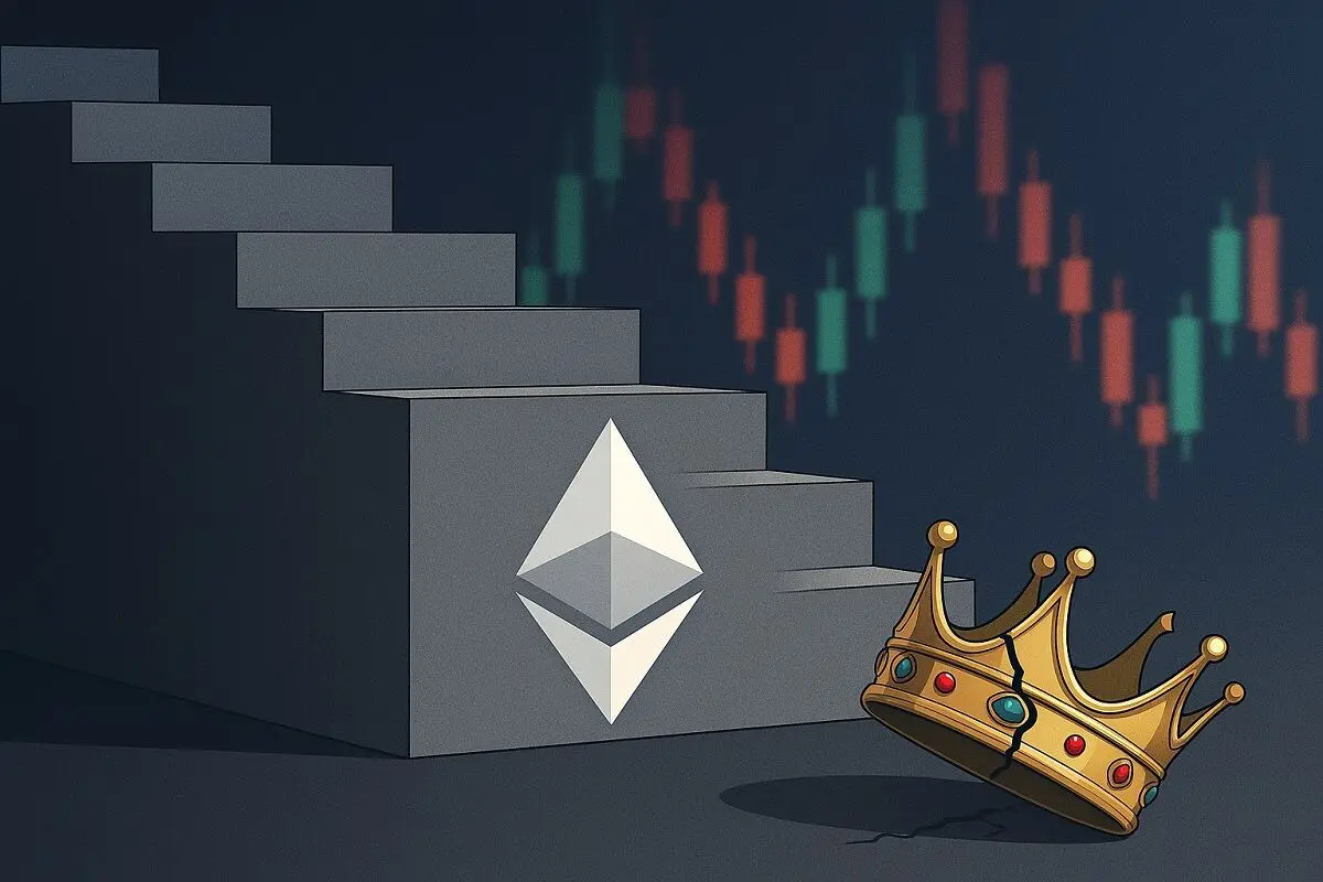 اتریوم از تخت افتاد؛ ETH پایین‌تر از ترون و اپتوس قرار گرفت
