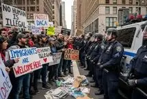 ویدئوی جنجالی: پلیس نیویورک، معترض را زیر گرفت