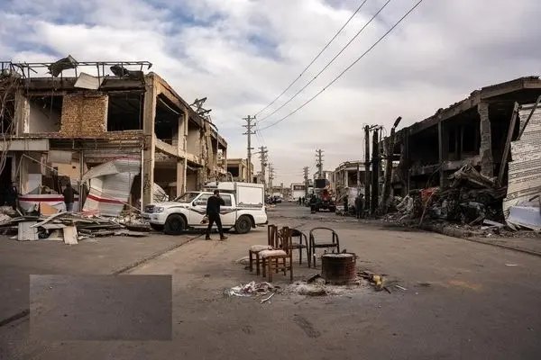 تصاویر؛ خسارات حمله به کرج