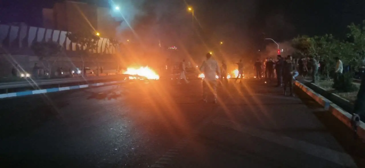تصاویری از انهدام پهپاد هرمس اسرائیل در تهران