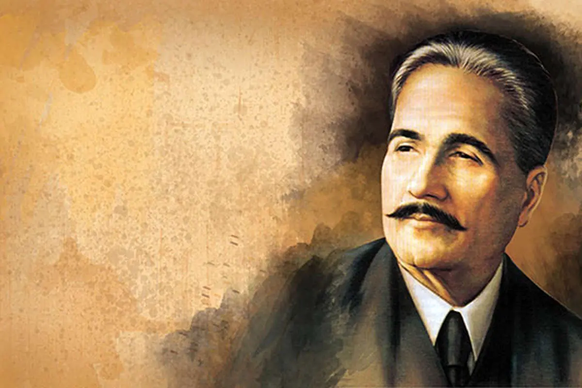 پرتره اقبال لاهوری؛ شاعری که عاشق فرهنگ ایران بود