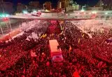ویدئو؛ لحظه ورود پیکر رهبر شهید به بین الحرمین