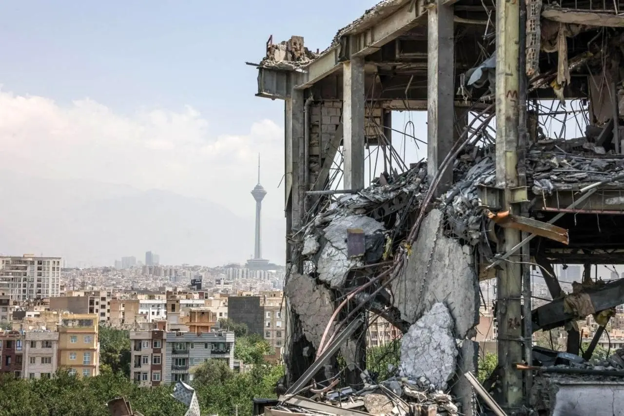اولین تصاویر از پژوهشگاه فضایی ایران پس از حمله