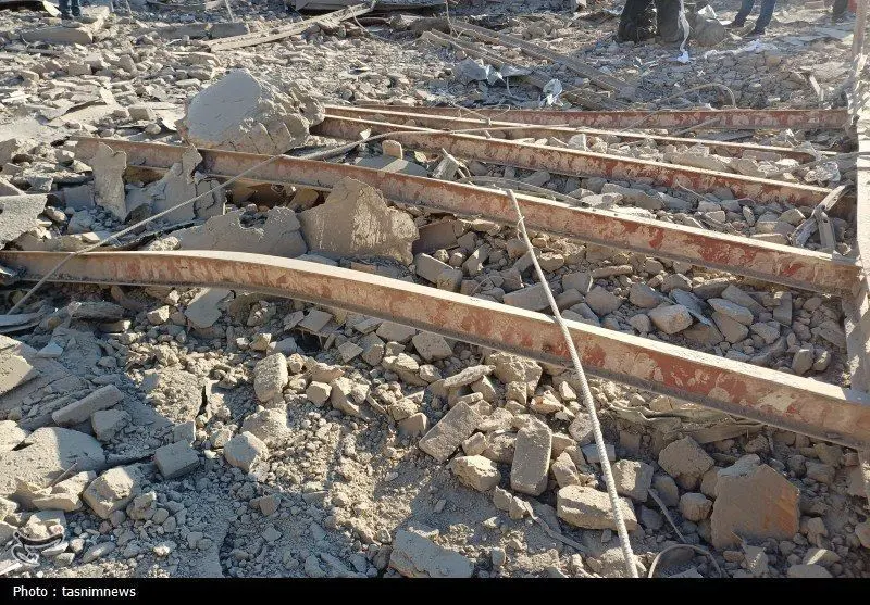 حمله موشکی اسرائیل به مناطق مسکونی سنندج‌2