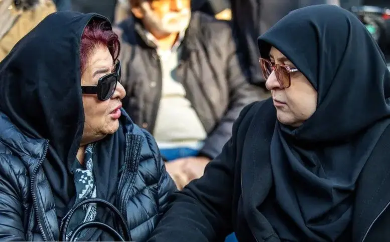 دیدار فاطمه مهاجرانی با پوران درخشنده
