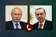 گفتگوی تلفنی پوتین و اردوغان با محوریت تنش‌ها در خاورمیانه