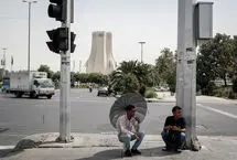 ماندگاری هوای گرم در تهران تا دوشنبه