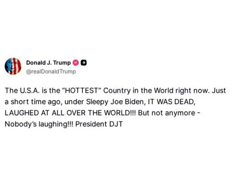 ترامپ و خنده